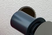 Einsetzen des Energiesparmauerkastens